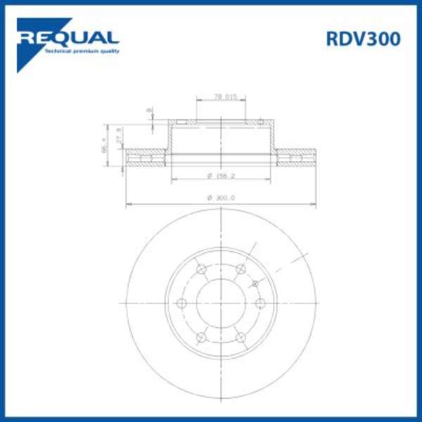 Requal Remschijf RDV300