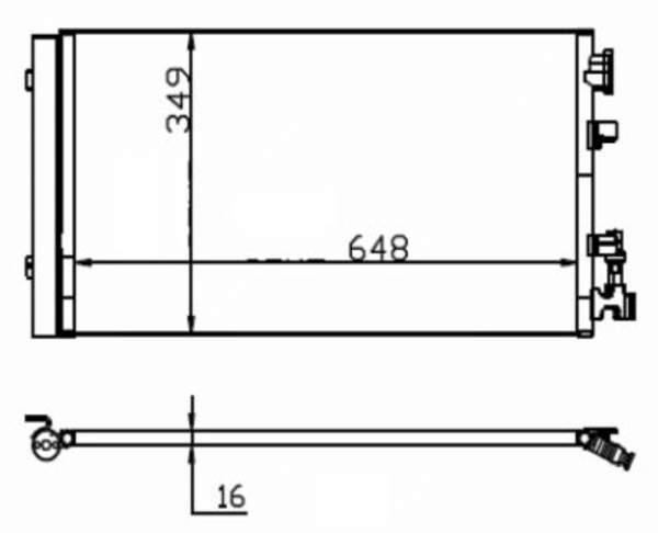 Requal Airco condensor RTC018