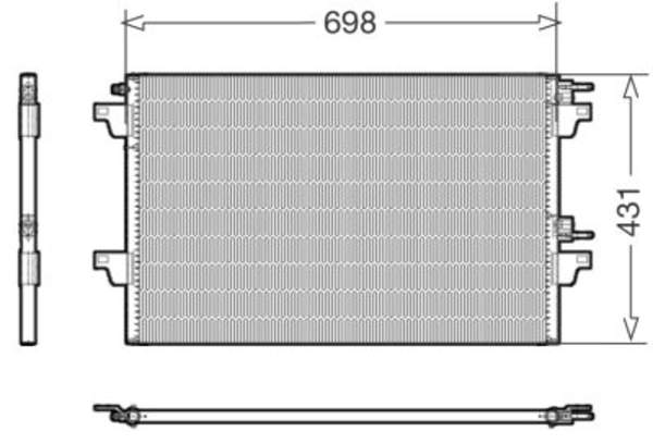 Requal Airco condensor RTC032