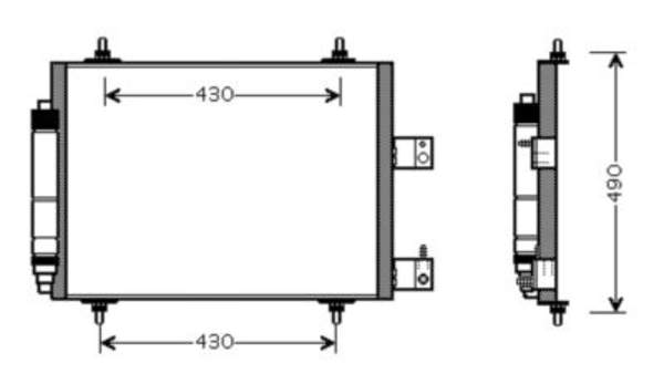 Requal Airco condensor RTC043