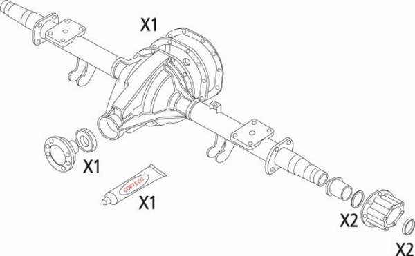 Image of Corteco Differentieel pakking 19536136 19536136_271