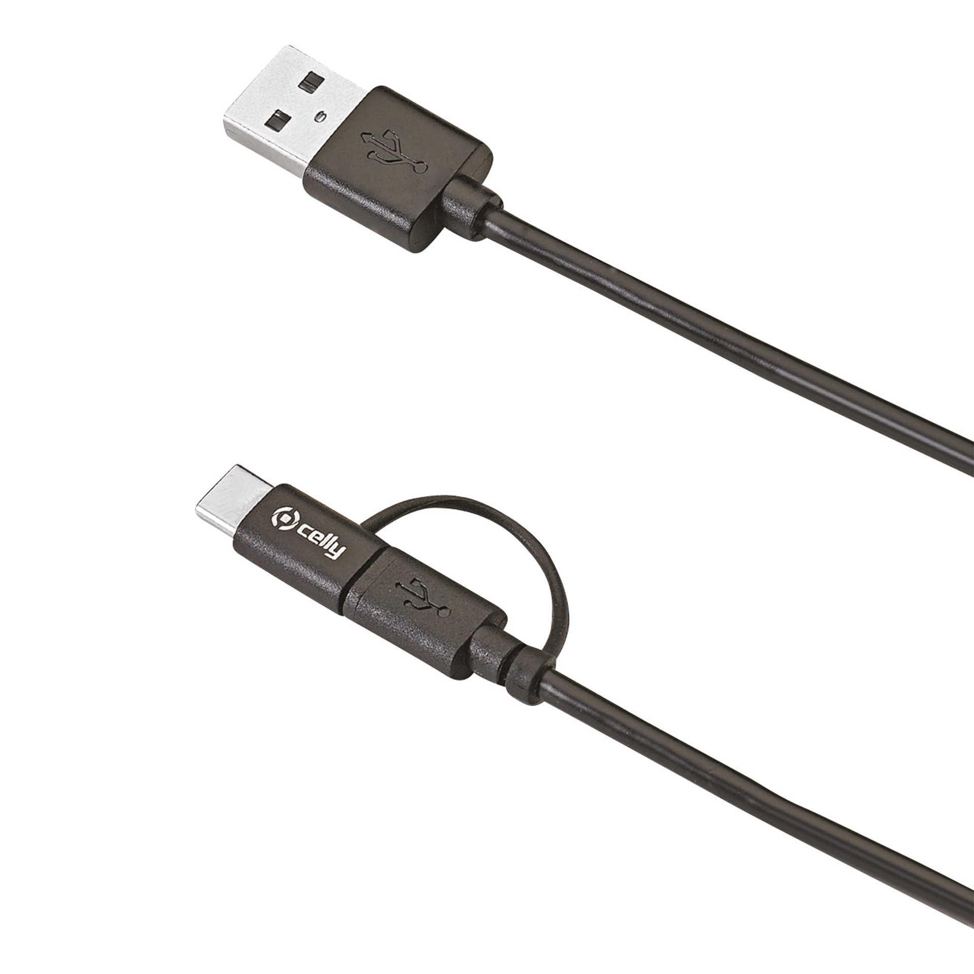 Celly Celly Kabel Micro USB-C Adapter 1 meter 0517531