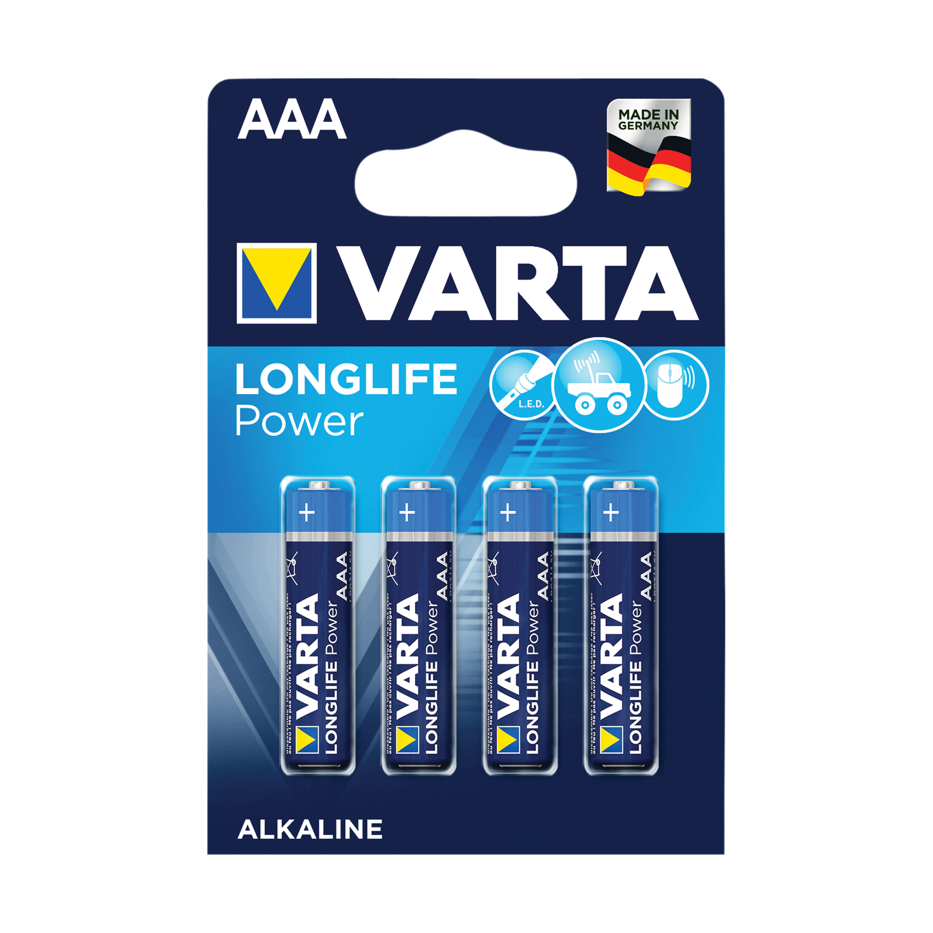 Varta Varta Batterijen Longlife Power LR03/AAA 1,5V 0568040