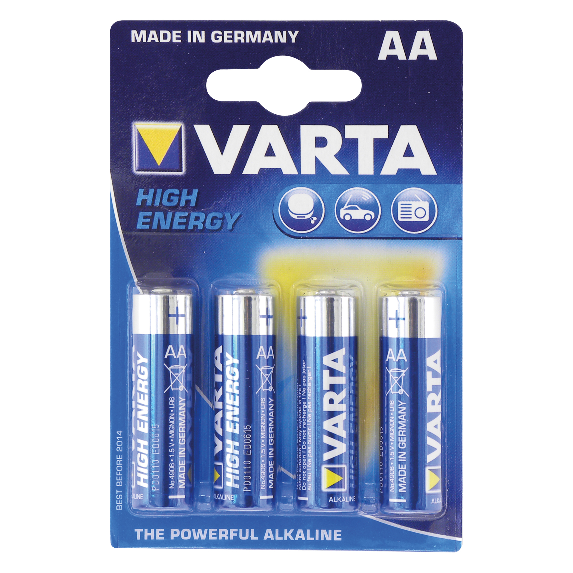 Varta Varta Batterijen Longlife Power LR6/AA 1,5V 0568041