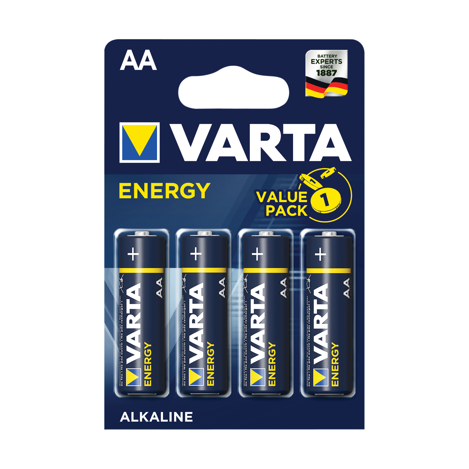 Varta Varta Batterijen Energy LR6/AA 1,5V  0568081