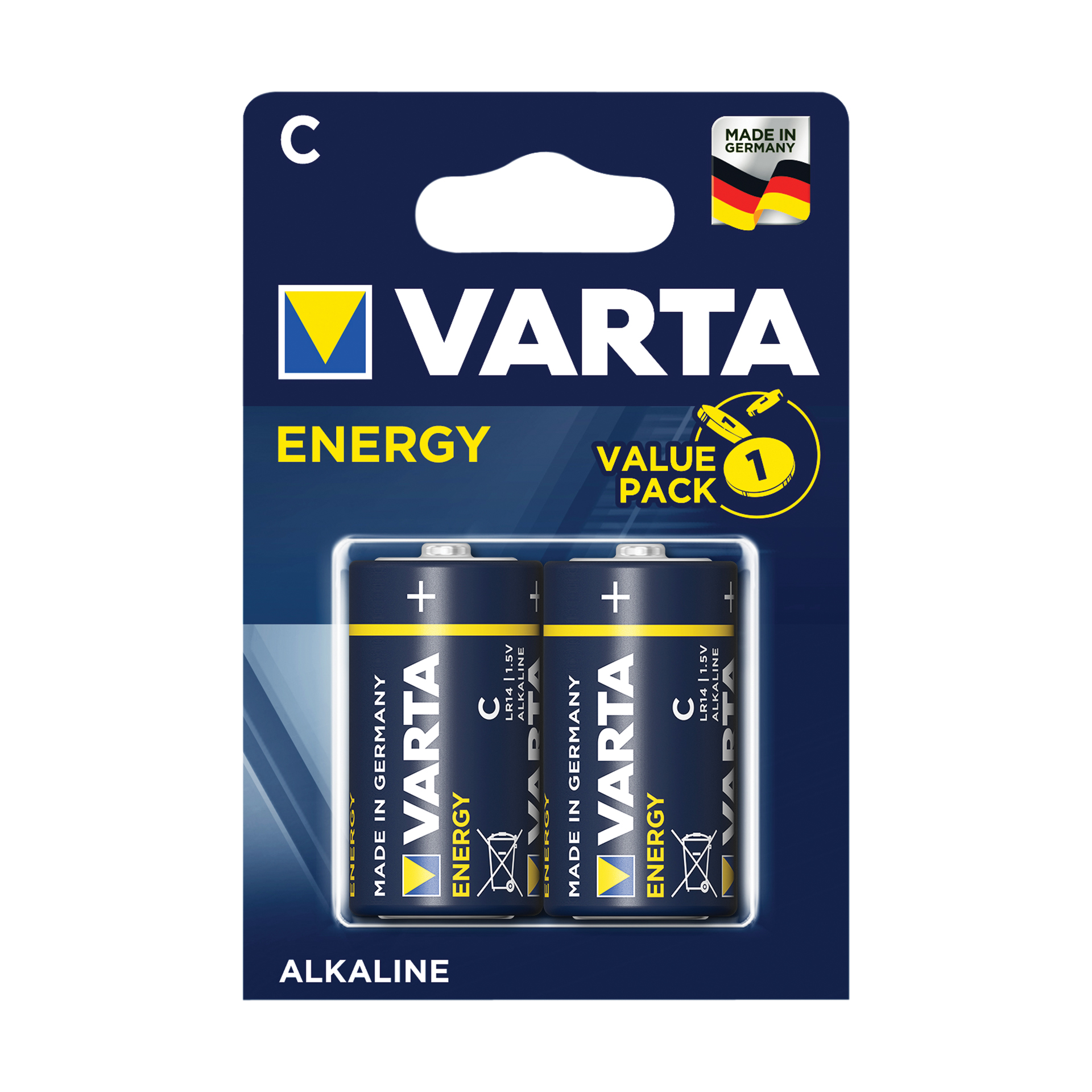 Varta Varta Batterijen Energy LR14/C 1,5V 0568082