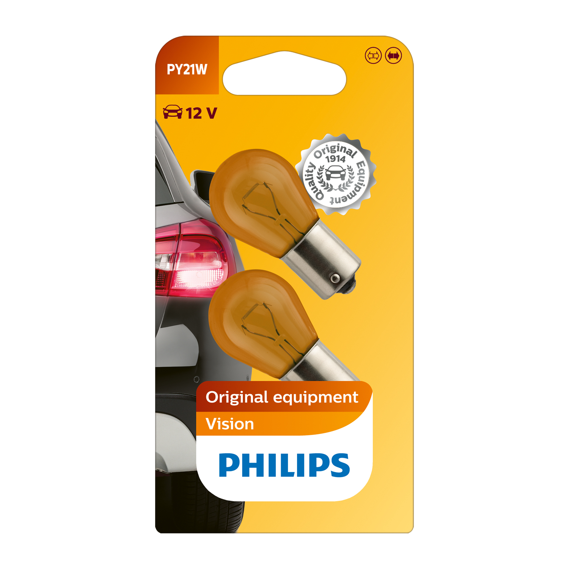 Philips Philips 12496NAB2 PY21W Vision 0730063