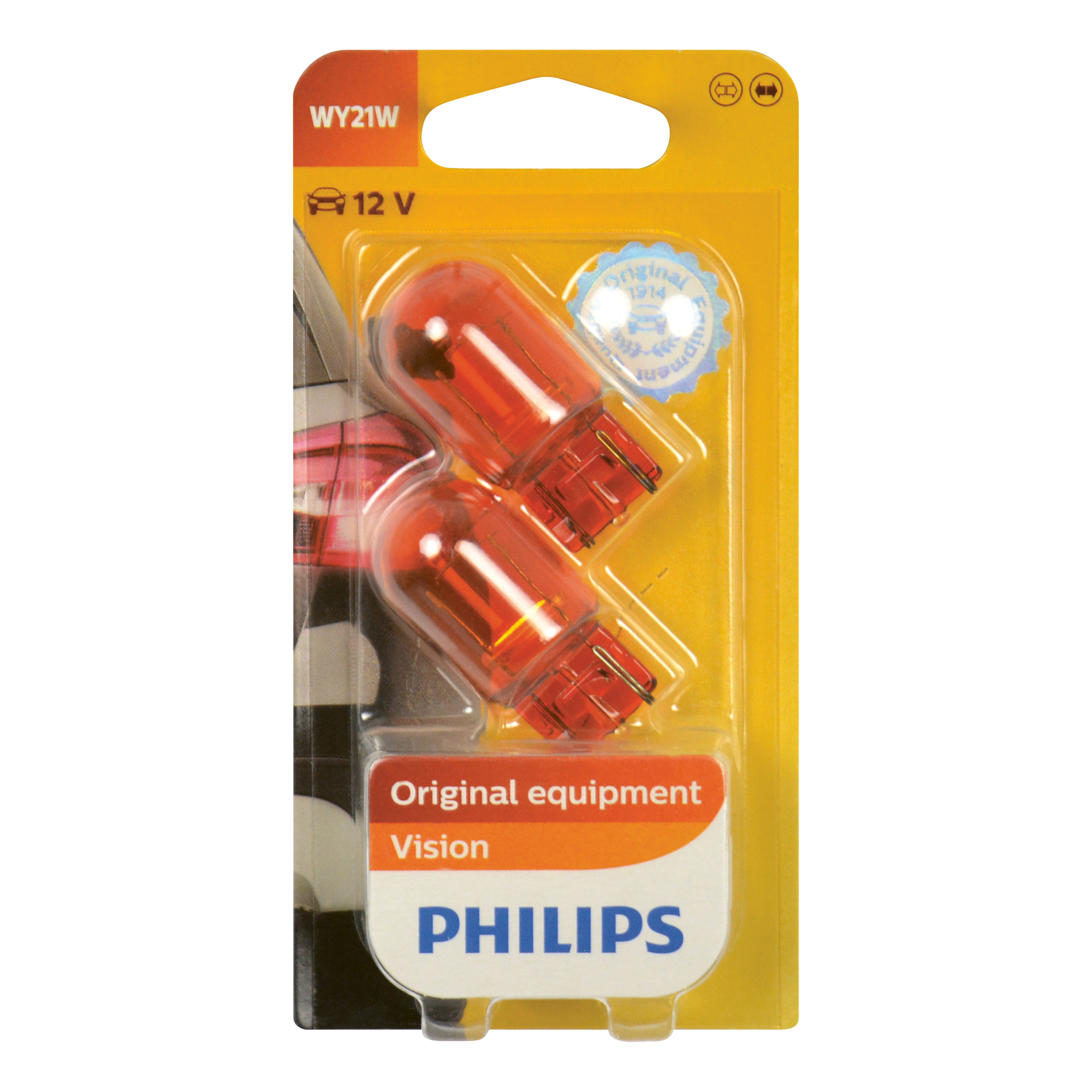 Philips Philips 12071B2 Wedgebase WY21W 0730074