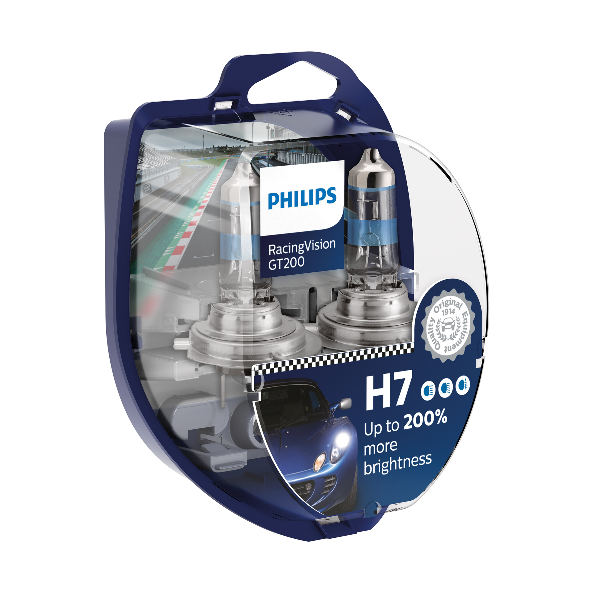 Philips Philips 12972RGTS2 Racing Vision GT200 H7 2 stuks 0730257
