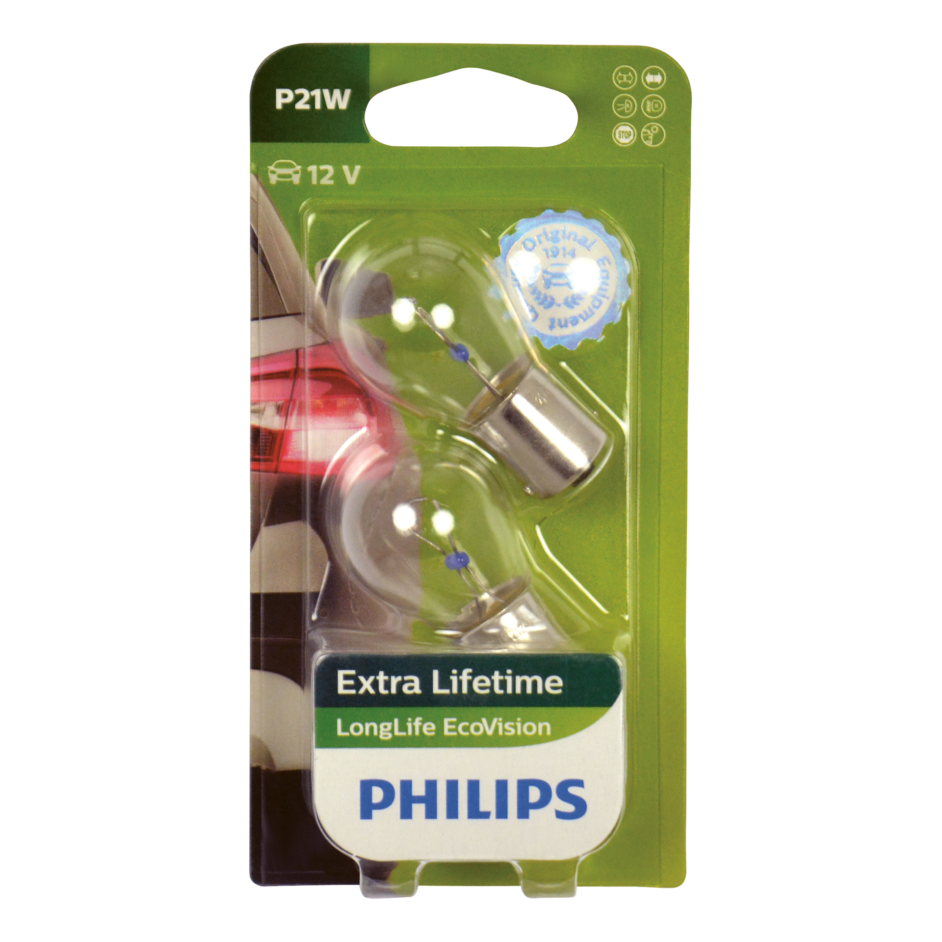 Philips Philips 12498LLECOB2 P21W EcoVision 5W blister 0730521
