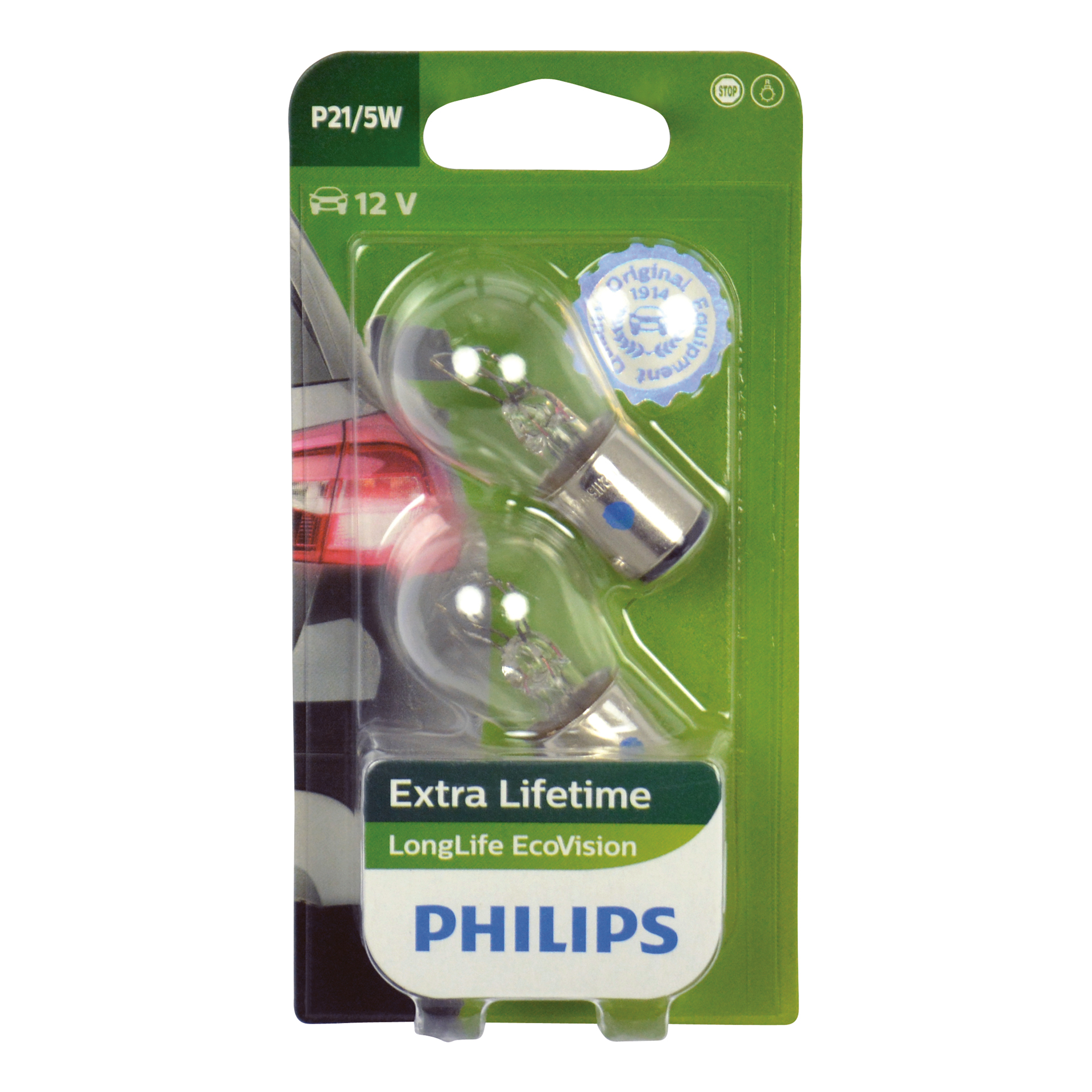 Philips Philips 12499LLECOB2 P21/5W EcoVision 5W blister 0730522