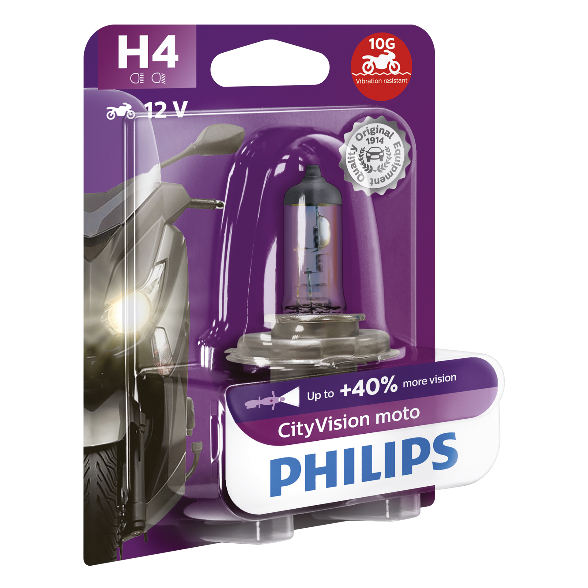 Philips Philips 12342CTVBW H4 CityVision Mo 0730605
