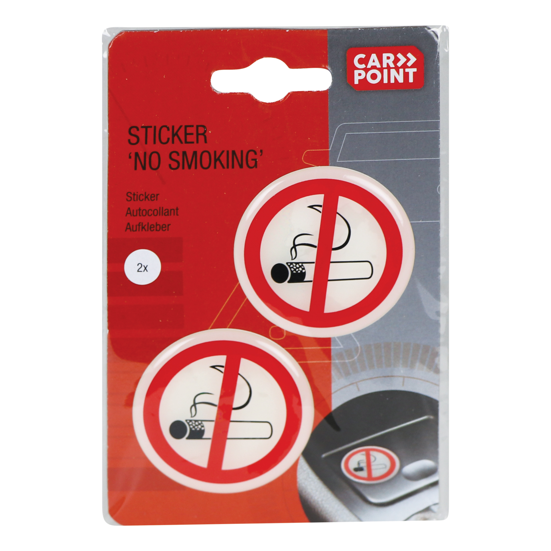 Carpoint Carpoint Sticker Niet Roken 2 Stuks 1123410