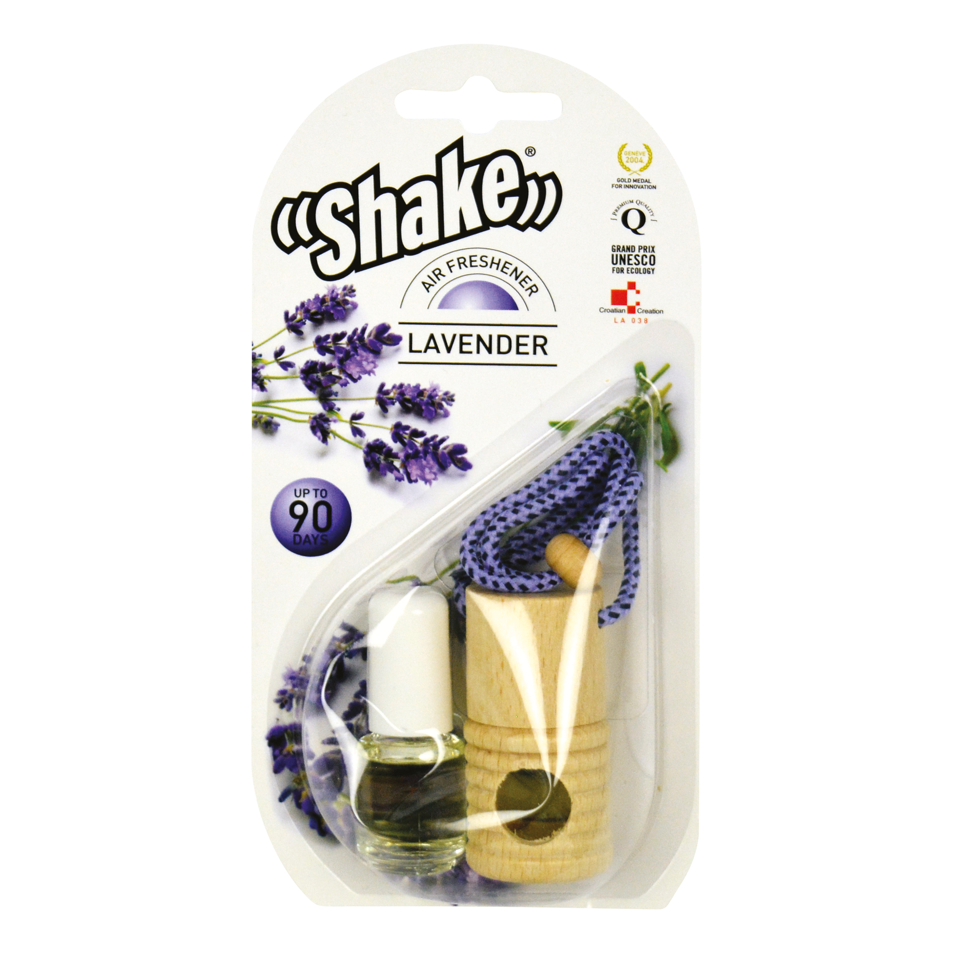 Shake Shake luchtverfrisser + navulling Lavender 2x4,5ml 1710772