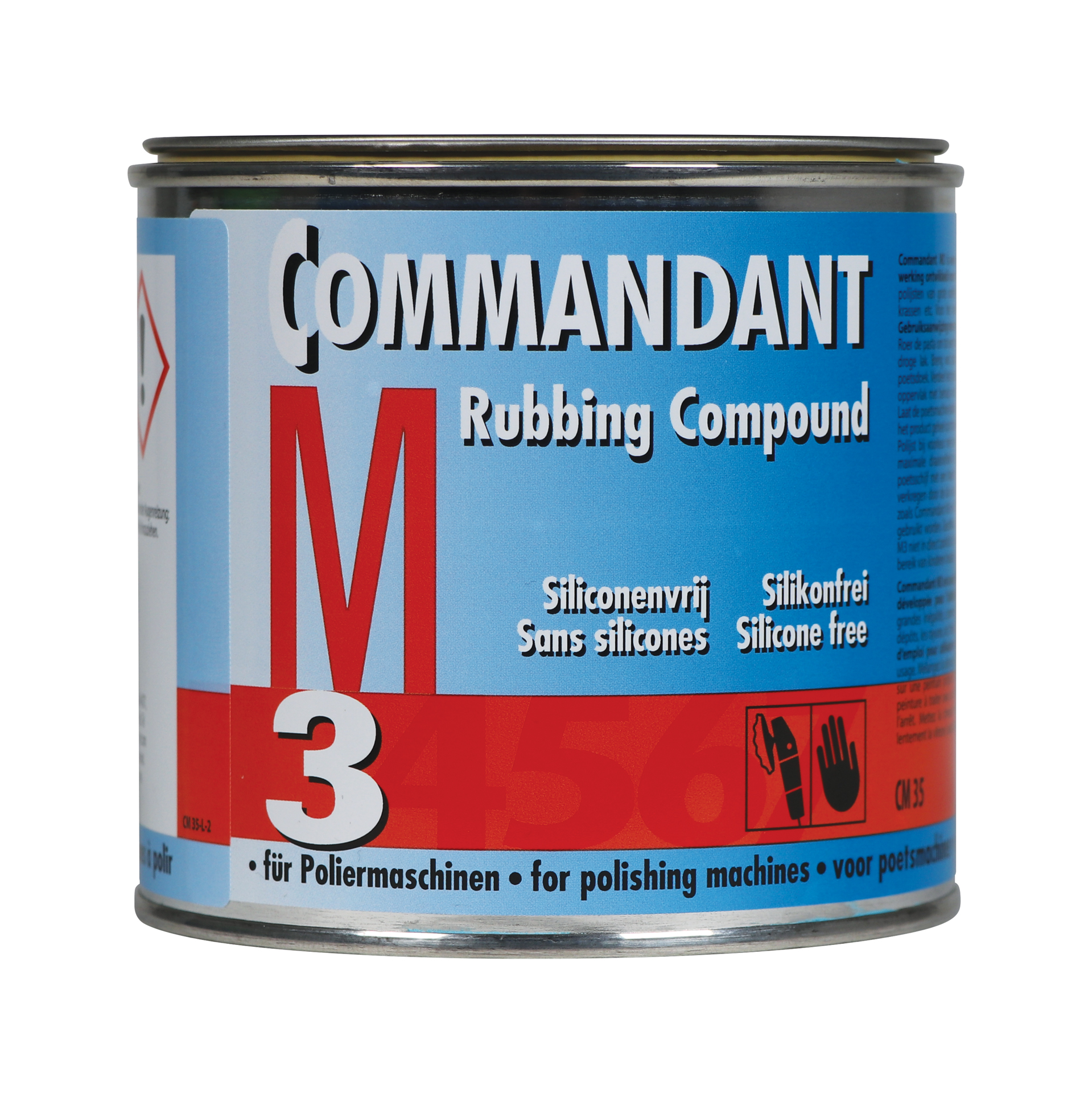Commandant Commandant Rubbing Compound M3 500gr 1830609