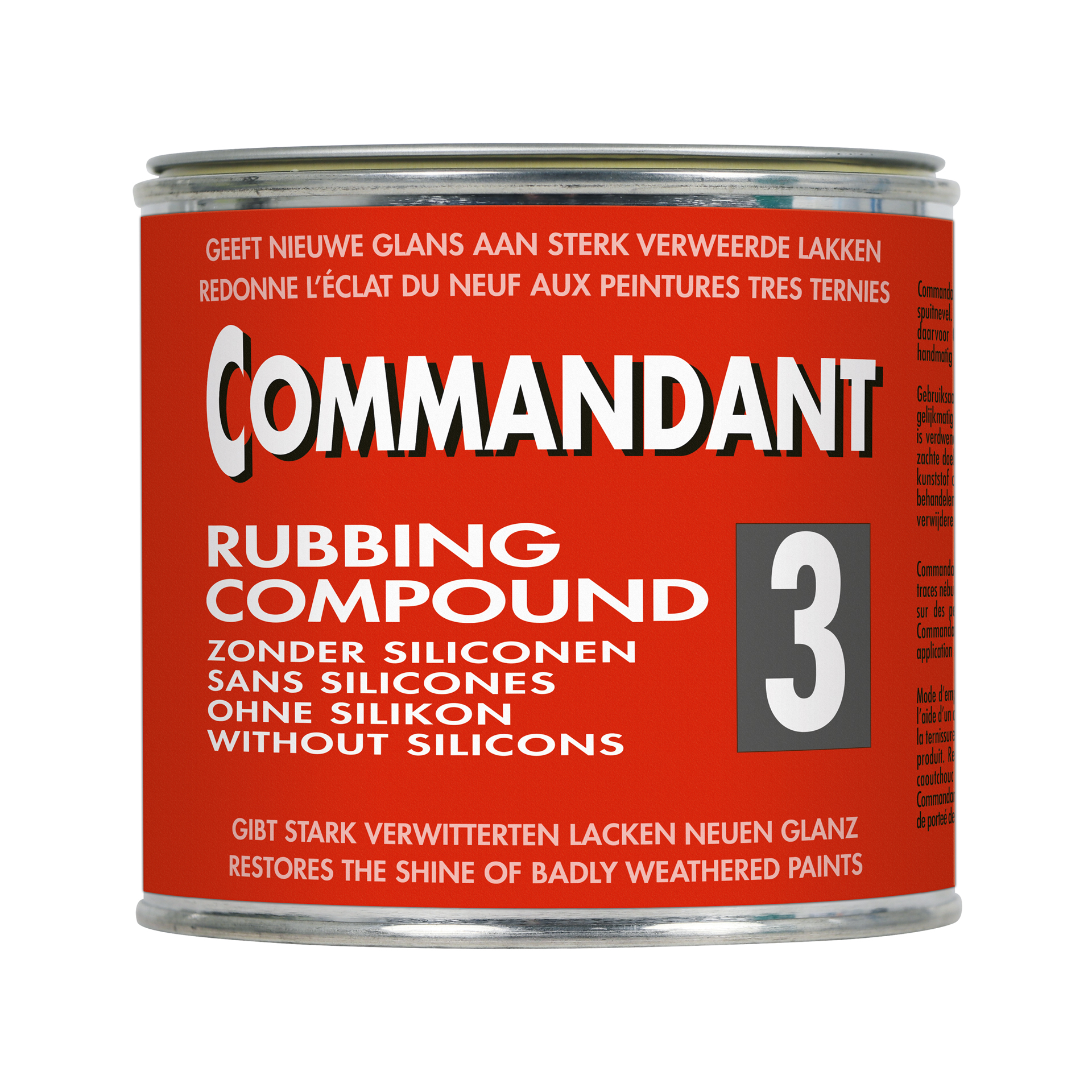 Commandant Commandant Rubbing Compound 3 500gr 1830653
