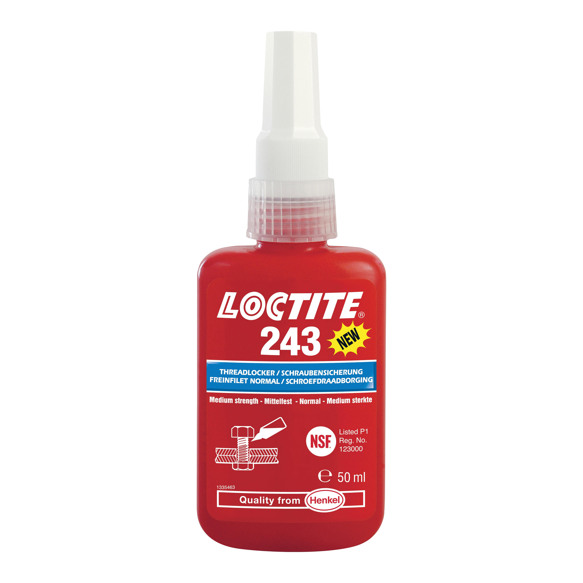 Loctite Loctite 243 borgmiddel medium blauw 50ml 1831713