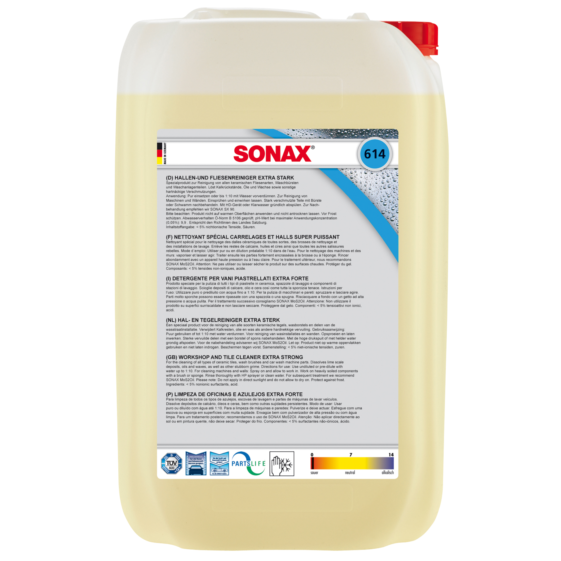 Sonax Sonax Hal + Tegelreiniger 25 Liter 1837670
