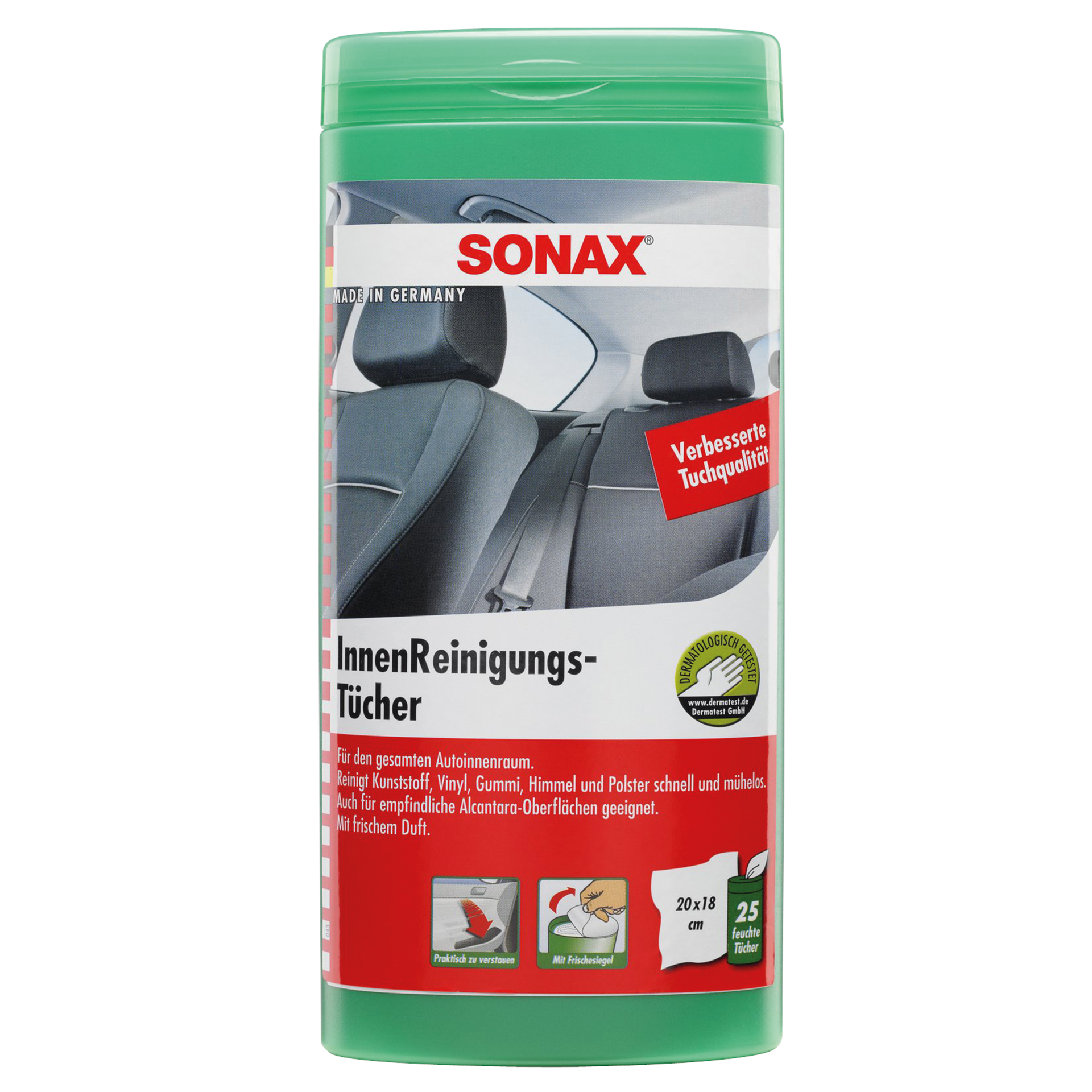 Sonax Sonax 04122000 Interieurreinigingsdoekjes 25St 1837841