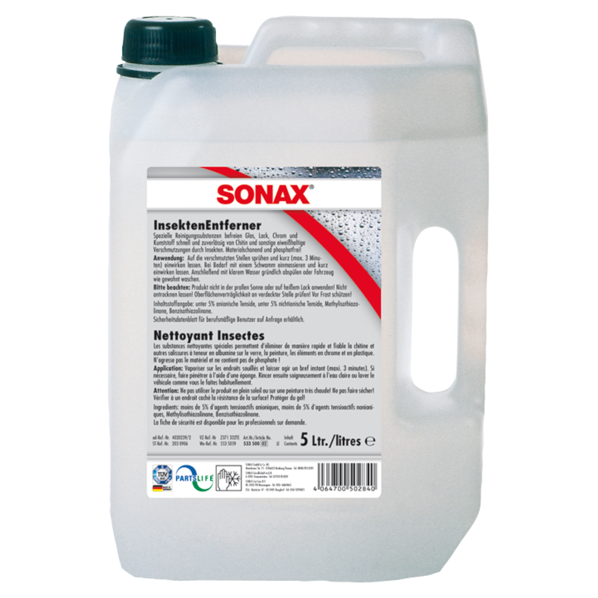Sonax Sonax 05335000 Insectenverwijderaar 5L 1837845