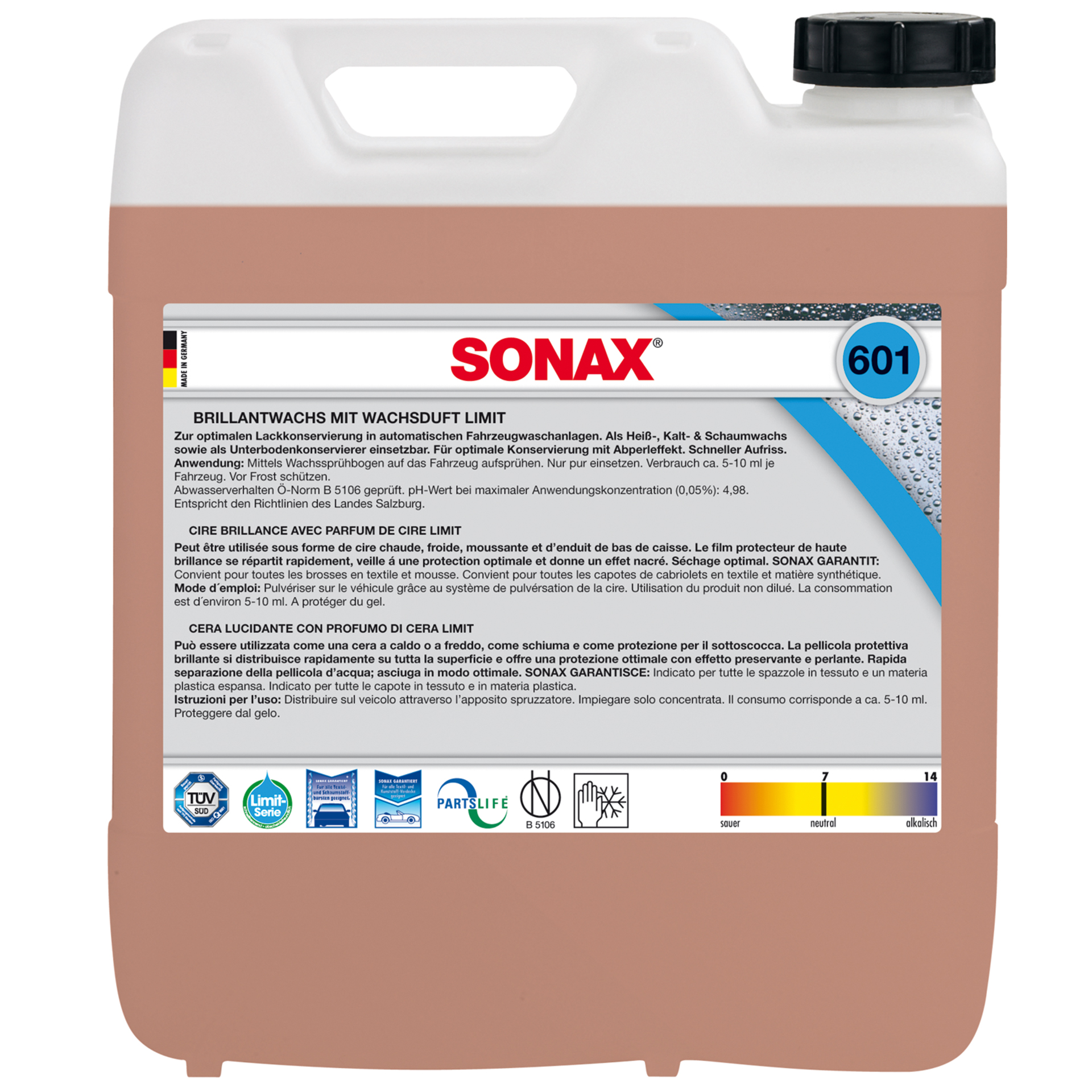 Sonax Sonax 06016000 Limit Briljant wax 10L 1837859