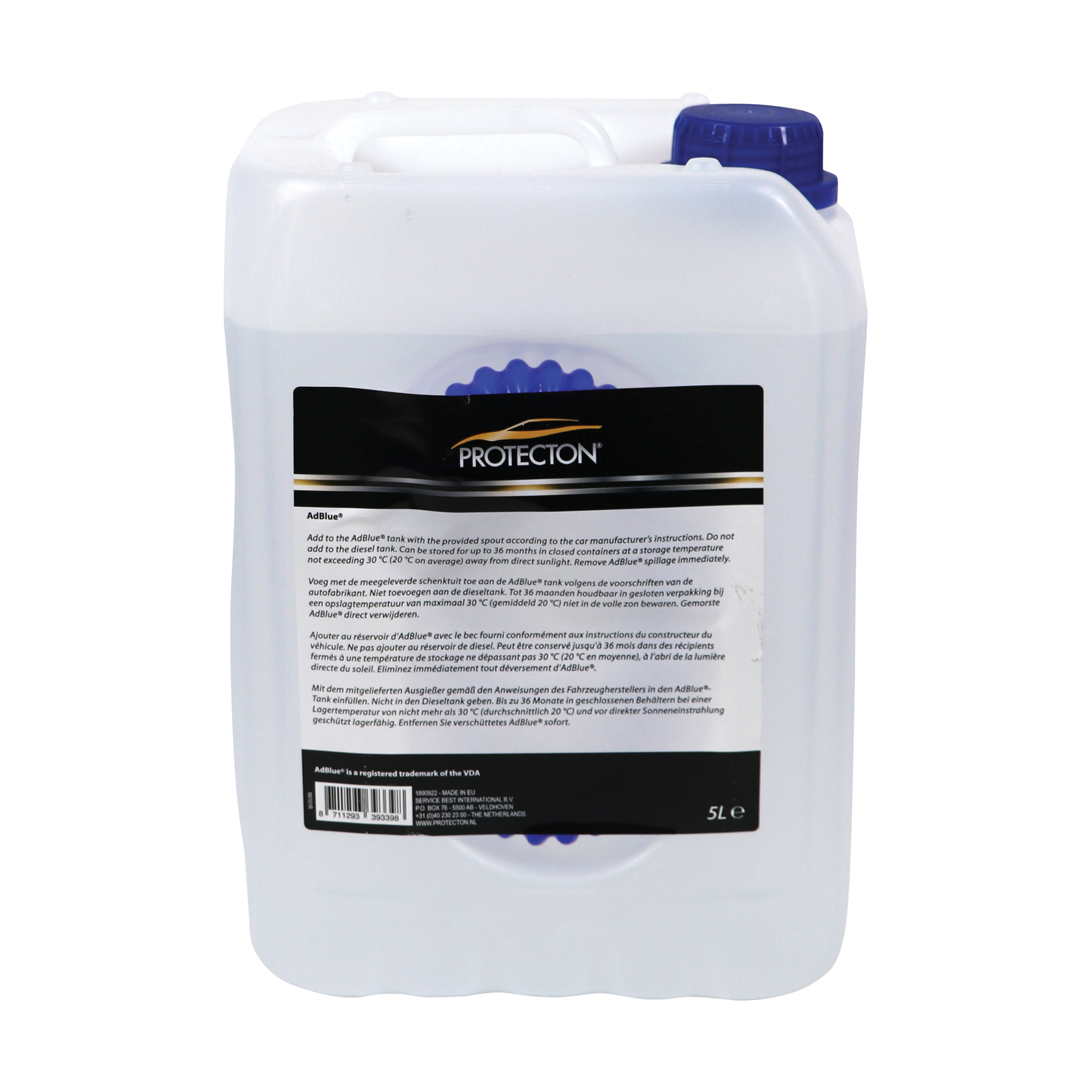 Protecton AdBlue® Uitstootverminderingsvloeistof 5 Liter 1890922