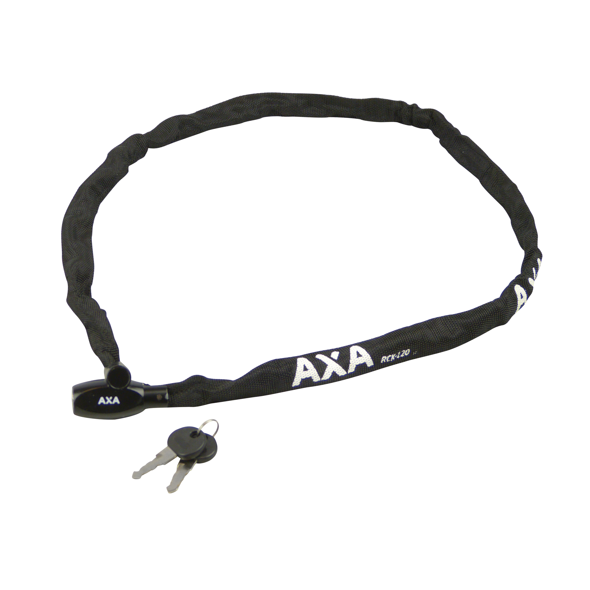 AXA AXA Kettingslot Rigid RCK 120cm 3,5mm Zwart 5011518