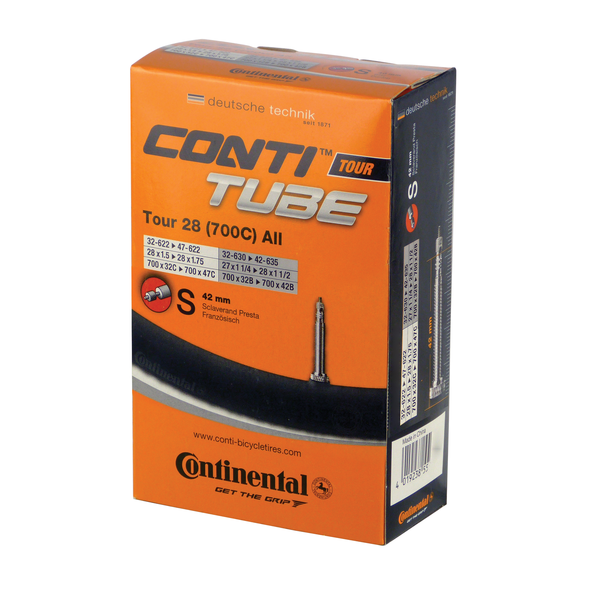 Continental Continental Binnenband Tour 28" Sclave 42mm 5036711
