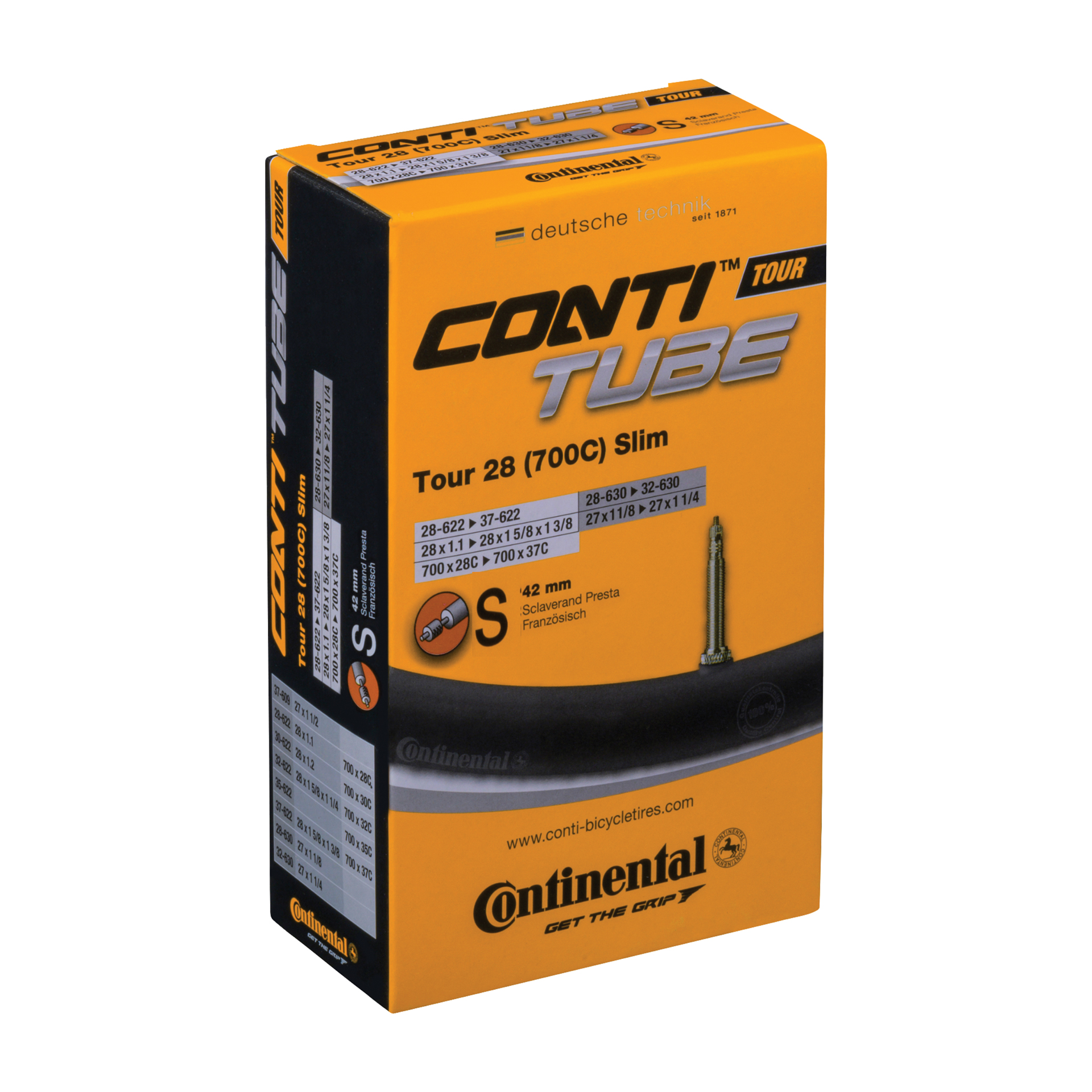 Continental Continental Binnenband Tour 28 Slim S42 5036731