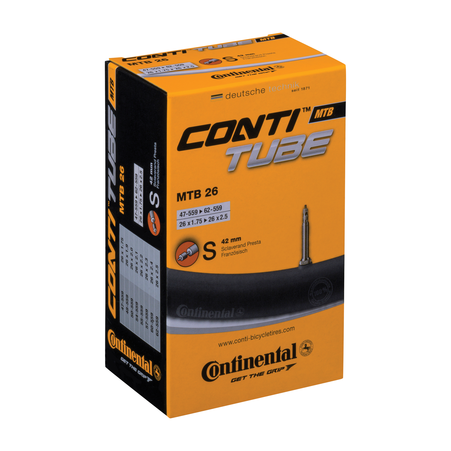 Continental Continental Binnenband MTB 26 S42 5036732