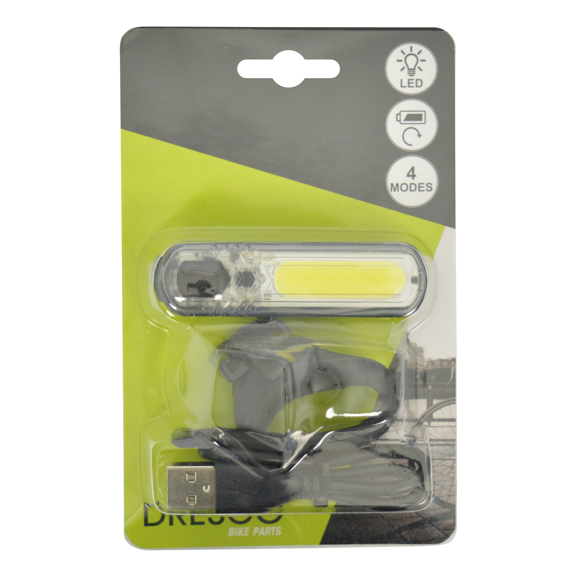 Dresco Dresco Voorlicht COB LED USB Oplaadbaar 5251010