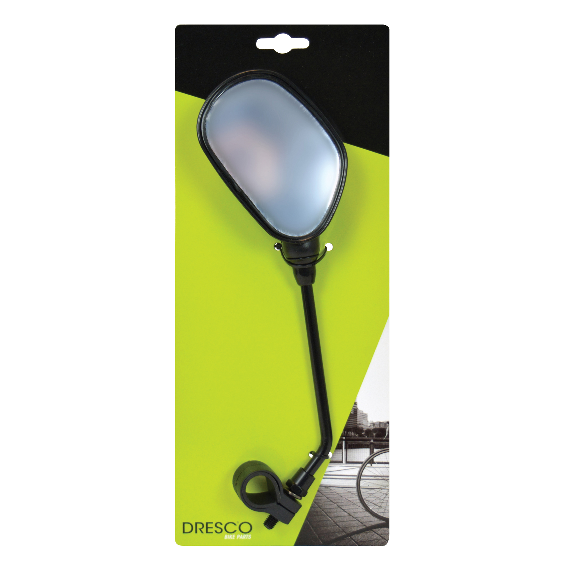 Dresco Dresco Fietsspiegel met reflector 5252100