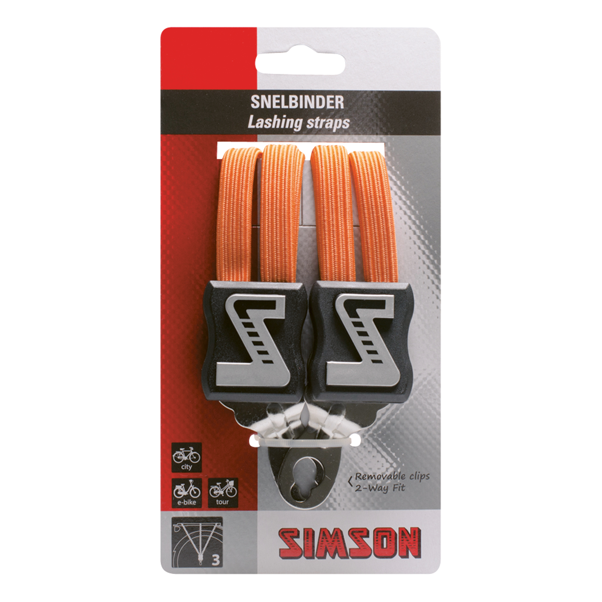 Simson Simson Snelbinder, 3 binder, oranje 5321371