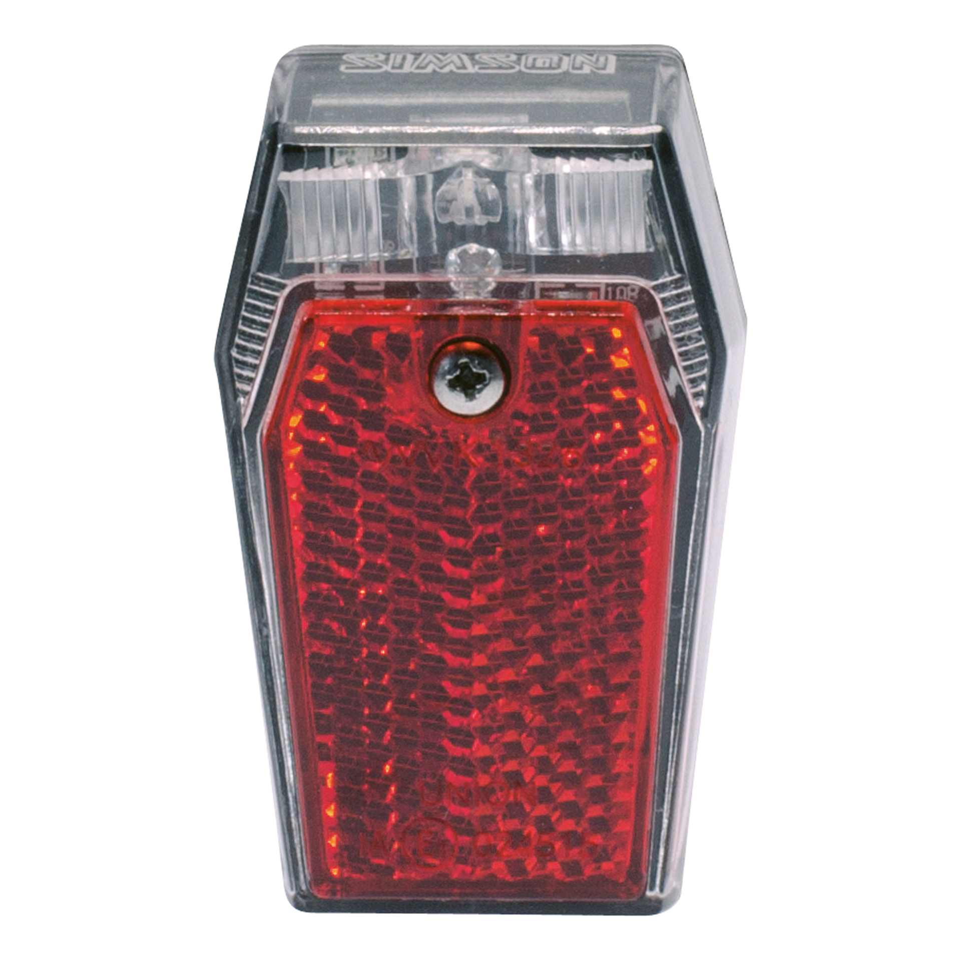 Simson Simson Batterij Spatbord achterlicht 'Mini', 1 LED on/off 5322020