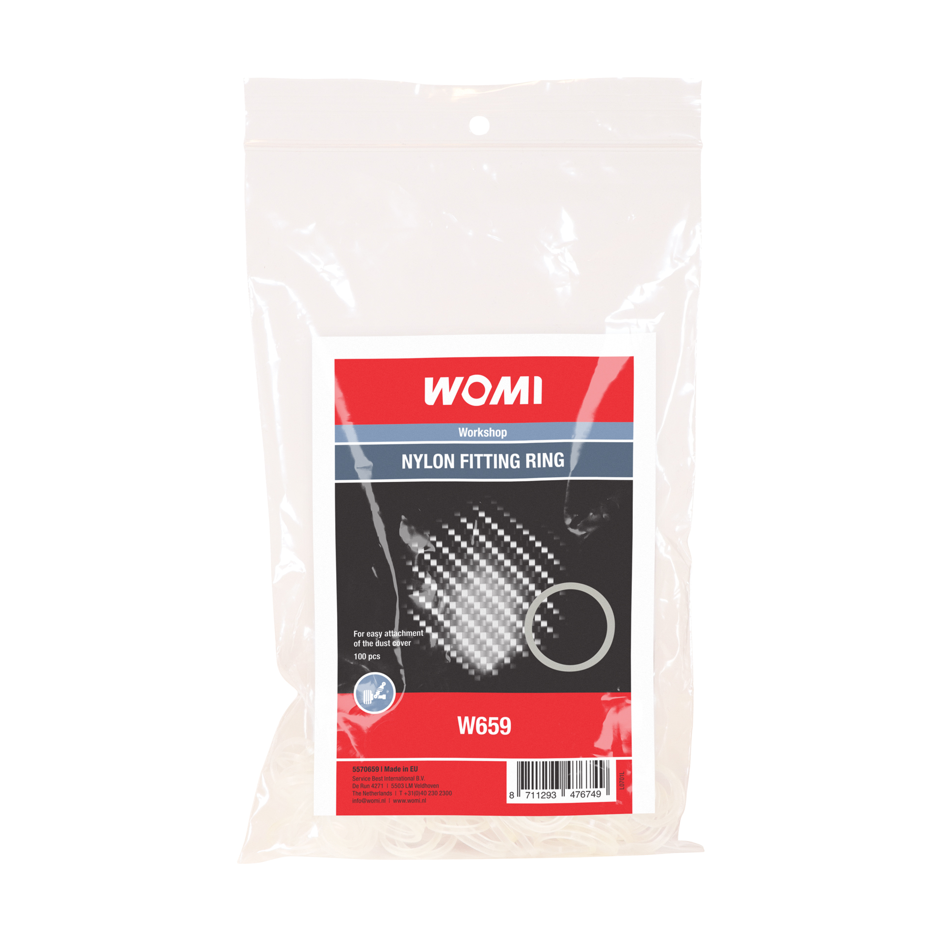 Womi Womi W659 Nylon Montageringen voor Fuseekogelhoes 5570659