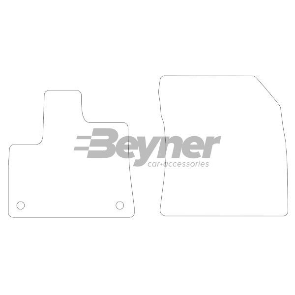 Beyner Pasklare stoffen matten MSN-1360222