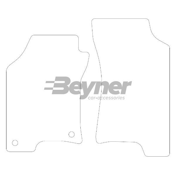 Beyner Pasklare stoffen matten MSN-1360317