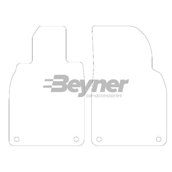 Beyner Pasklare stoffen matten MSN-1360386