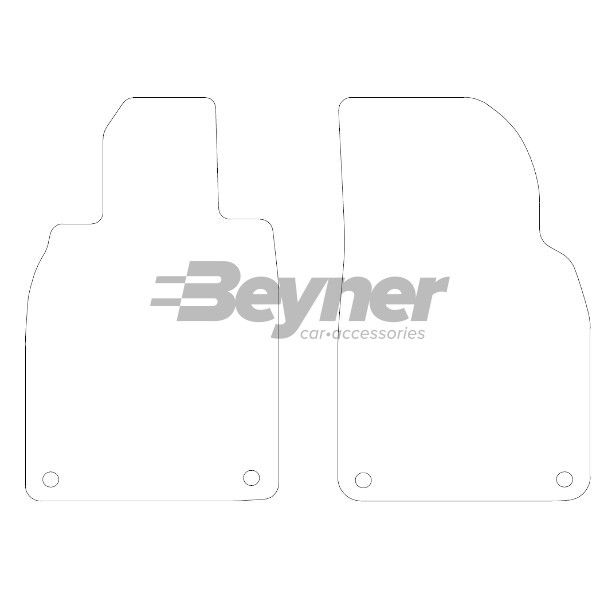 Beyner Pasklare stoffen matten MSN-1360388