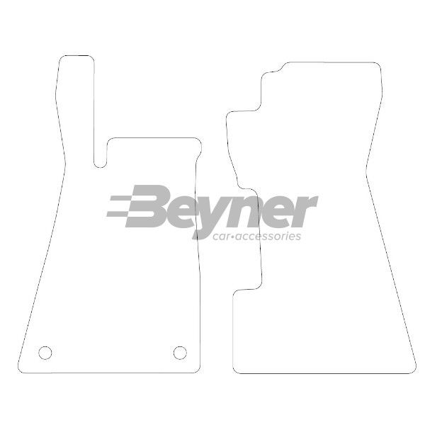 Beyner Pasklare stoffen matten MSN-1360418