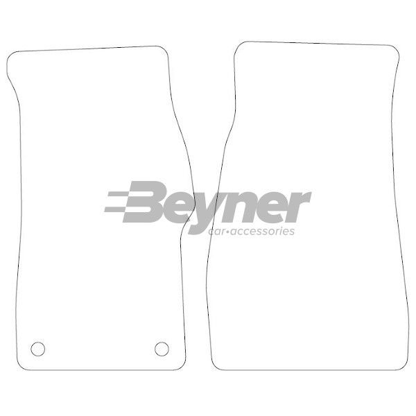 Beyner Pasklare stoffen matten MSN-1360444