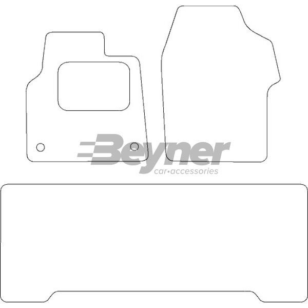 Beyner Pasklare stoffen matten MSN-1360676