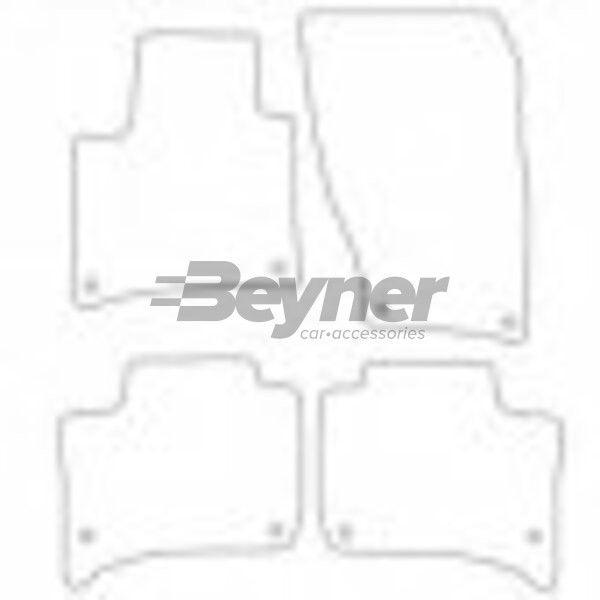 Beyner Pasklare stoffen matten MSN-1360755