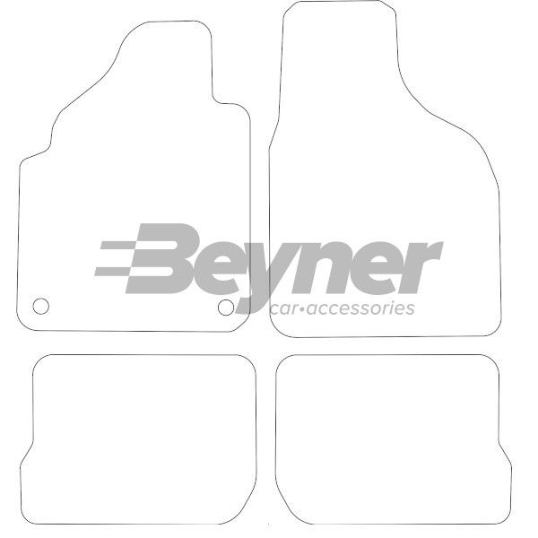 Beyner Pasklare stoffen matten MSN-1362841