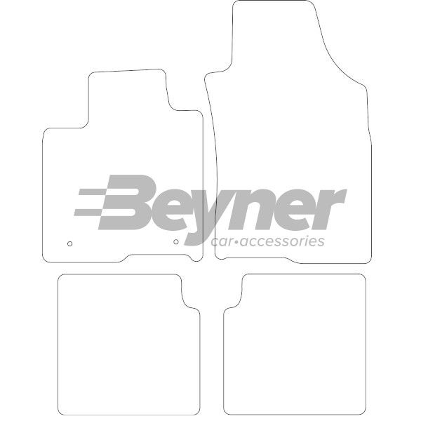 Beyner Vloermattenset MSN-1363822