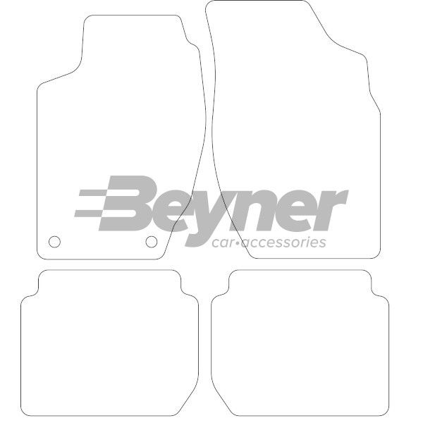 Beyner Pasklare stoffen matten MSN-1363840