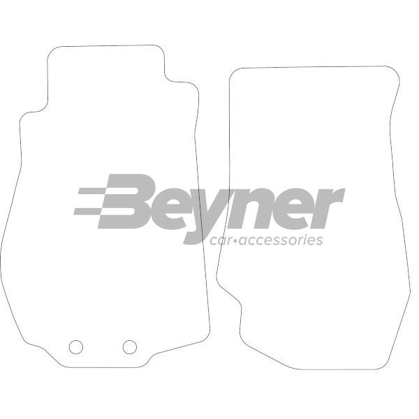 Beyner Pasklare stoffen matten MSN-1364552