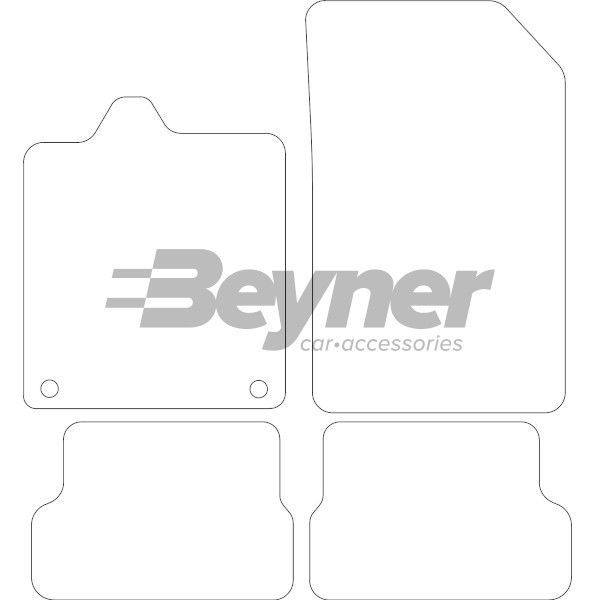 Beyner Pasklare stoffen matten MSN-1365142