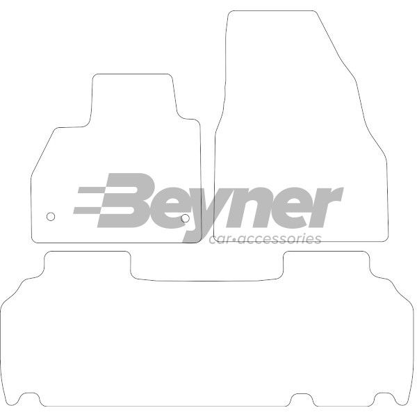 Beyner Pasklare stoffen matten MSN-1365143