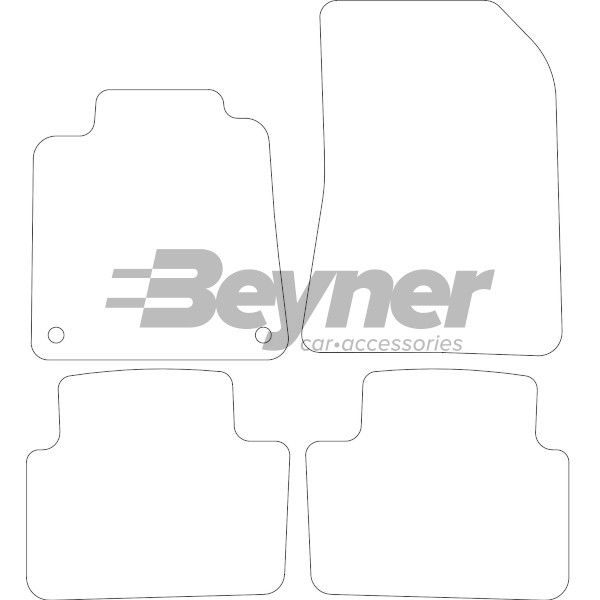 Beyner Pasklare stoffen matten MSN-1365193